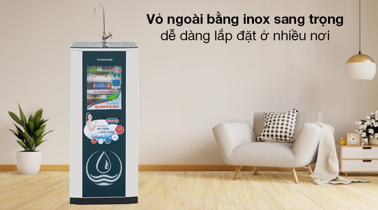 Máy lọc nước RO Sunhouse SHR88210K 10 lõi