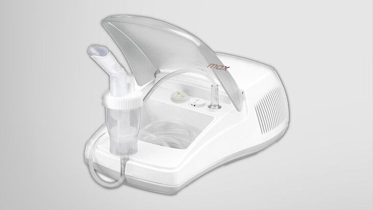 Máy khí dung Rossmax tạo ra hạt thuốc siêu nhỏ giúp quá trình xông diễn ra hiệu quả