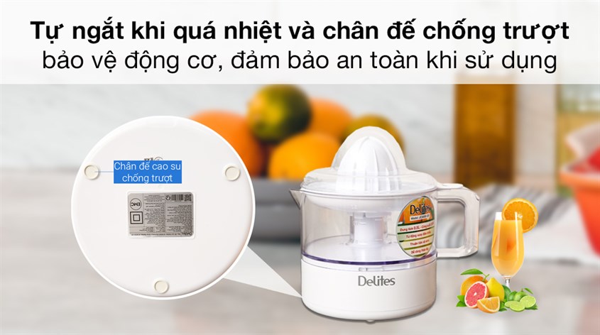 Máy vắt cam Delites 30W JC3000-GS
