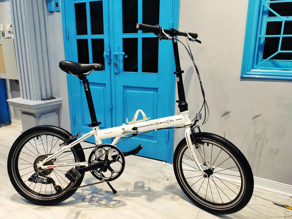Xe đạp Dahon sở hữu đĩa trước nhiều răng giúp bạn tăng tốc hiệu quả