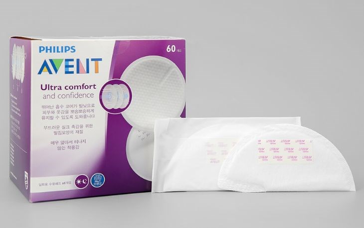 Bộ miếng lót thấm sữa dùng 1 lần Philips Avent SCF254/61 (60 miếng) có cấu tạo 3 lớp với lõi siêu thấm hút, giữ ngực mẹ khô ráo, tránh rỉ sữa.