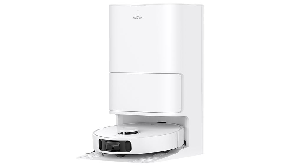 Robot hút bụi lau nhà Mova E30 Ultra được tích hợp cảm biến chống rơi, va chạm giúp người dùng an tâm sử dụng lâu dài
