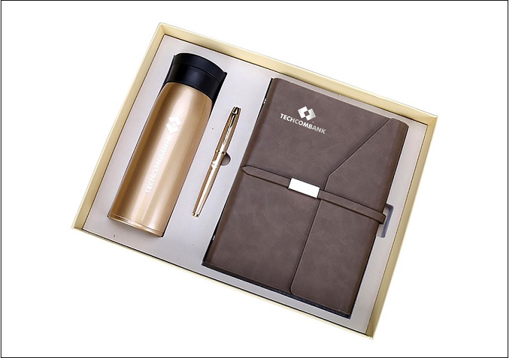 Bộ giftset được in logo