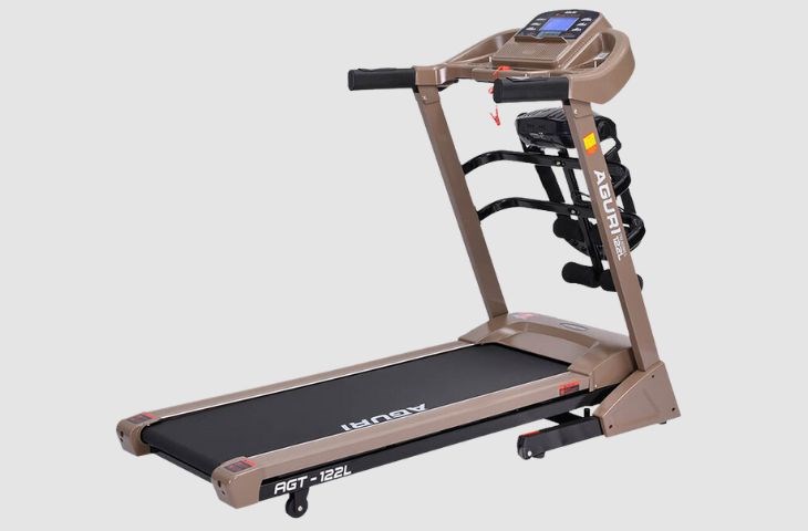 Máy chạy bộ Aguri AGT-122L vận hành với vận tốc từ 0.8 - 15 km/h phù hợp với thể trạng của trẻ