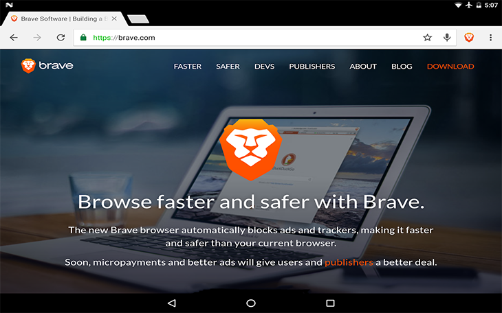 Quyền riêng tư trên brave