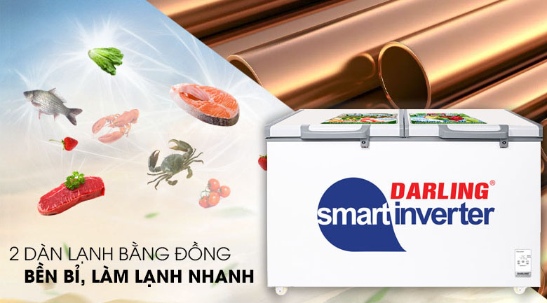 Tiên phong trong công nghệ 2 dàn lạnh độc lập của tủ đông