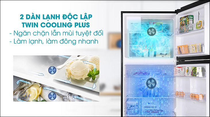 Tủ lạnh Samsung Inverter 360 lít RT35K50822C/SV