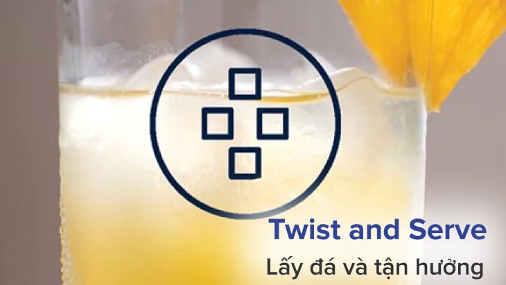 Chức năng đá xoay Twist and Serve