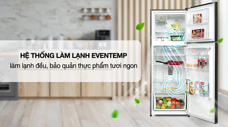 Tủ lạnh Electrolux Inverter 312 Lít ETB3460K-H