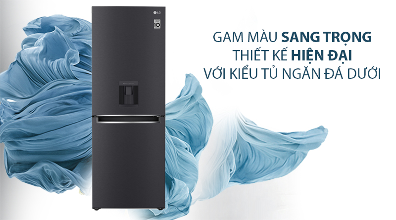 Tủ lạnh ngăn đá dưới với thiết kế ngăn đá dưới giúp bạn dễ dàng lấy thực phẩm ở ngăn mát