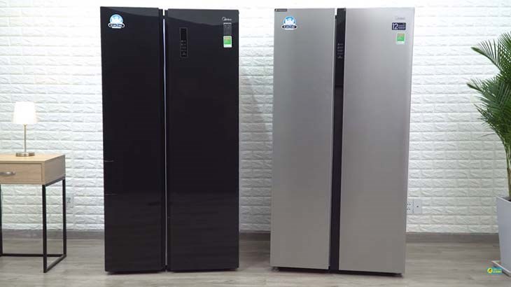 Tủ lạnh Midea có điều khiển thông minh từ xa bằng điện thoại tiện lợi