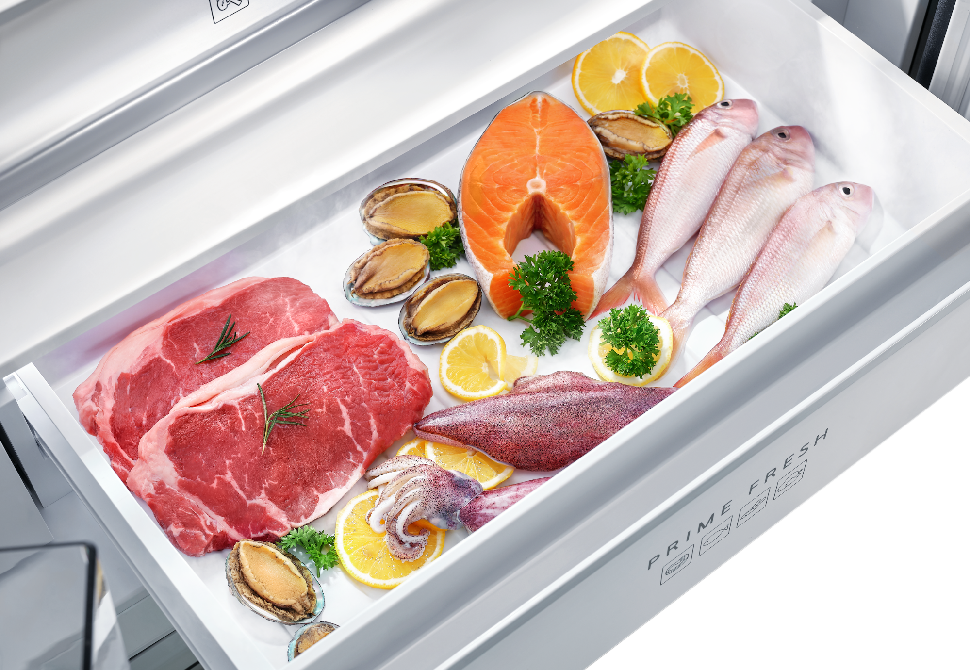Công nghệ đông mềm Prime Fresh trên model NR-X561GB-VN giúp đáp ứng nhu cầu bảo quản thực phẩm một cách lành mạnh