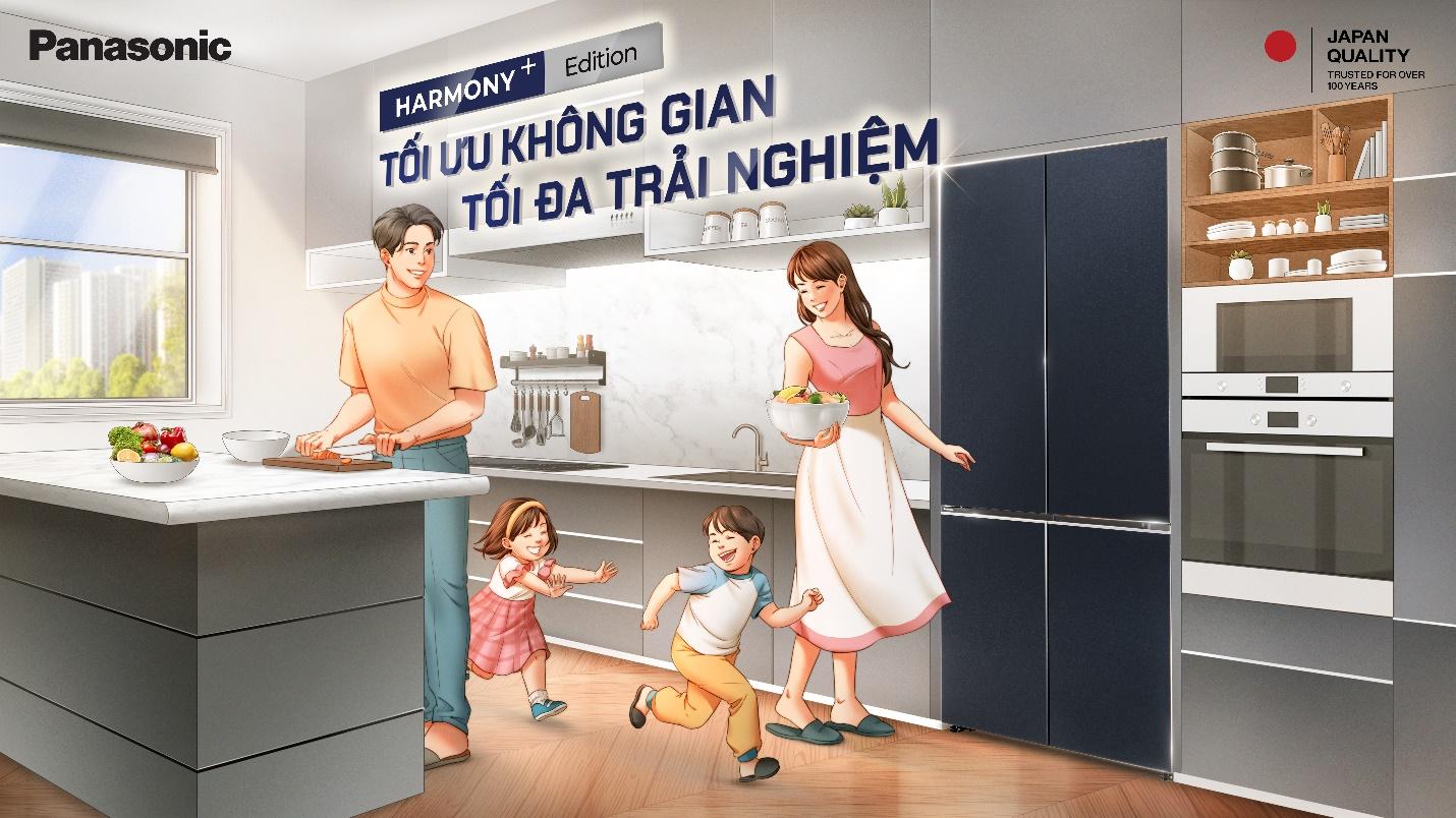 Thiết kế tối ưu giúp tiết kiệm diện tích, mang lại những trải nghiệm nấu nướng thuận tiện cho gia đình