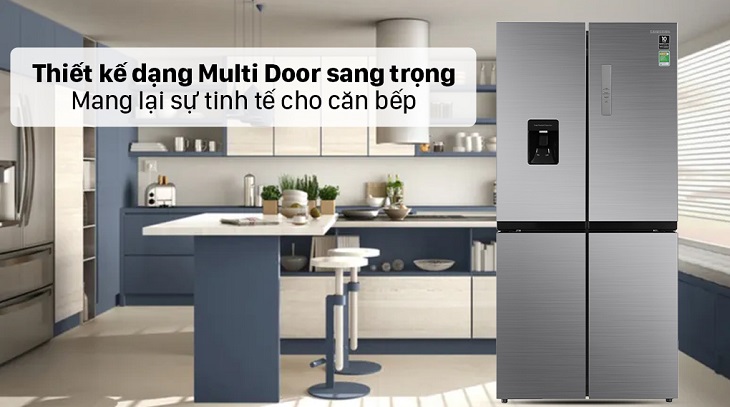 Tủ có thiết kế sang trọng, hiện đại
