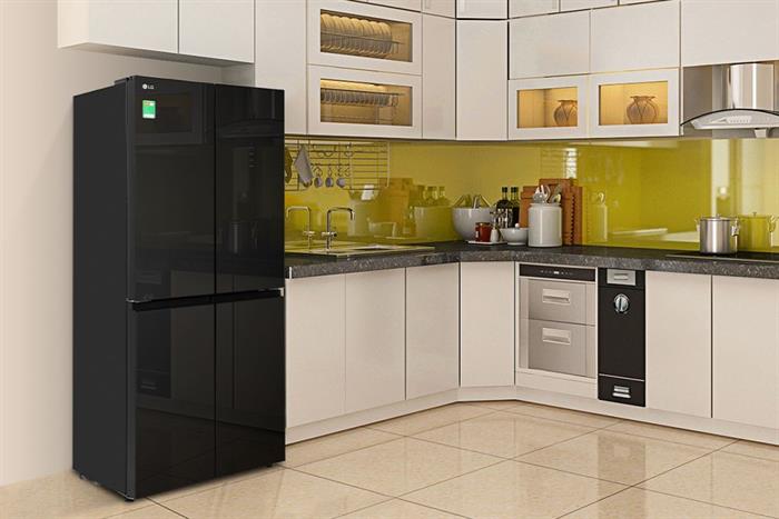 Tủ lạnh LG Inverter 400 lít Multi Door F40BG phù hợp cho gia đình từ 4 - 5 người