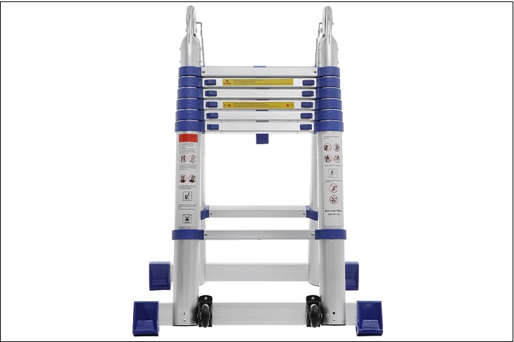 Thang nhôm rút đôi 7 x 2 bậc Advindeq ADT707B