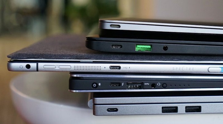 Những thiết bị hỗ trợ kết nối thông qua cổng USB Type C