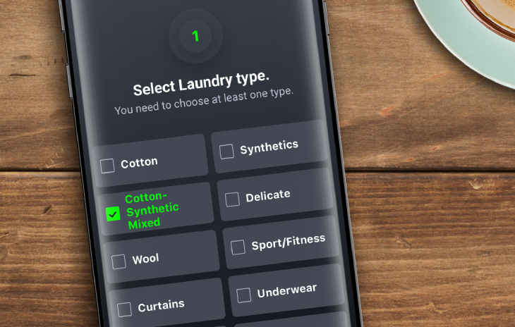 HomeWhiz Beko gợi ý chương trình giặt phù hợp