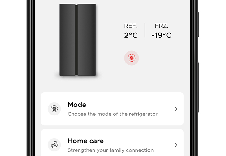 TSmartLife Toshiba thông báo về hoạt động của các thiết bị