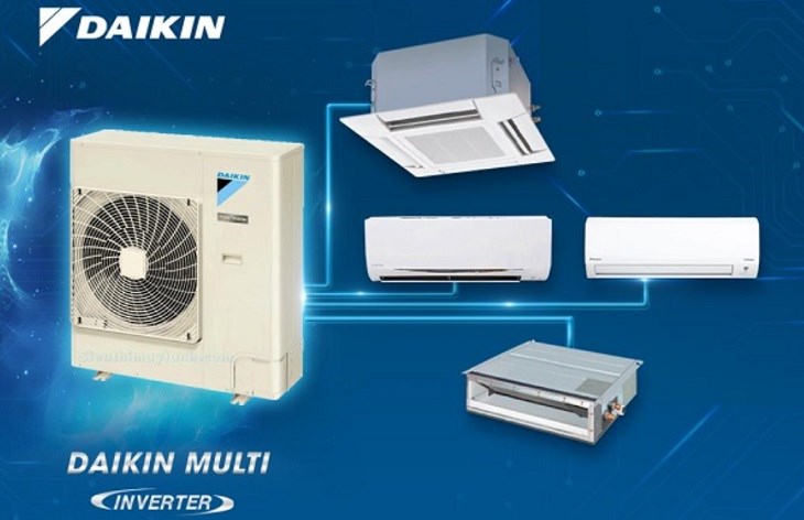 Bạn có thể tìm thấy điều hòa Multi Daikin trên thị trường dễ dàng