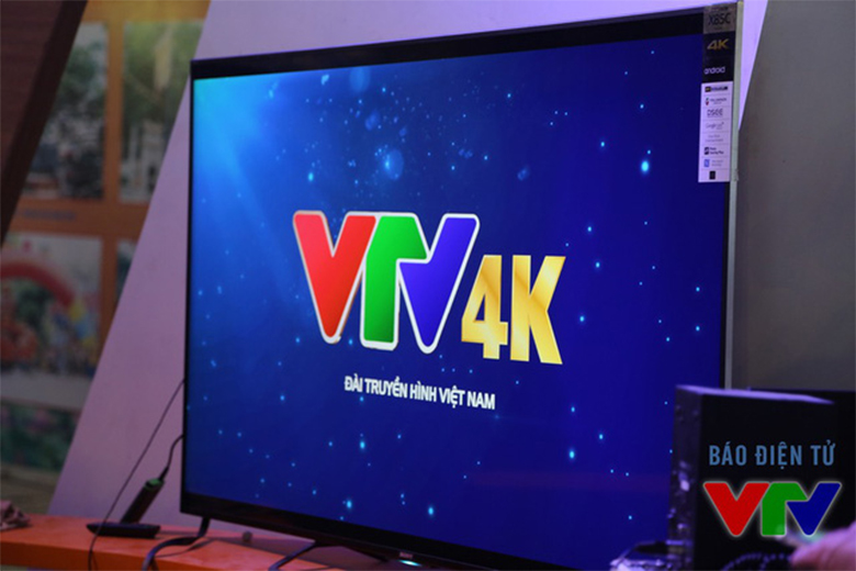VTV thử nghiệm gói 4K trên truyền hình