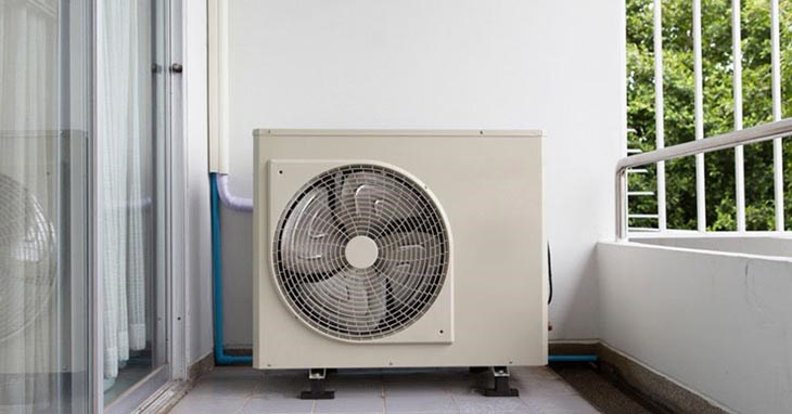 Cục nóng máy lạnh đặt cao hơn cục lạnh