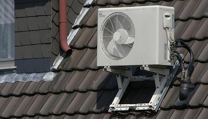 Lắp đặt cục nóng ngoài trời