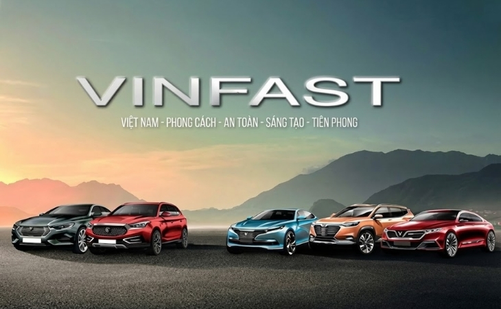 VinFast là viết tắt của các từ Việt Nam - Phong cách - An toàn - Sáng tạo - Tiên phong
