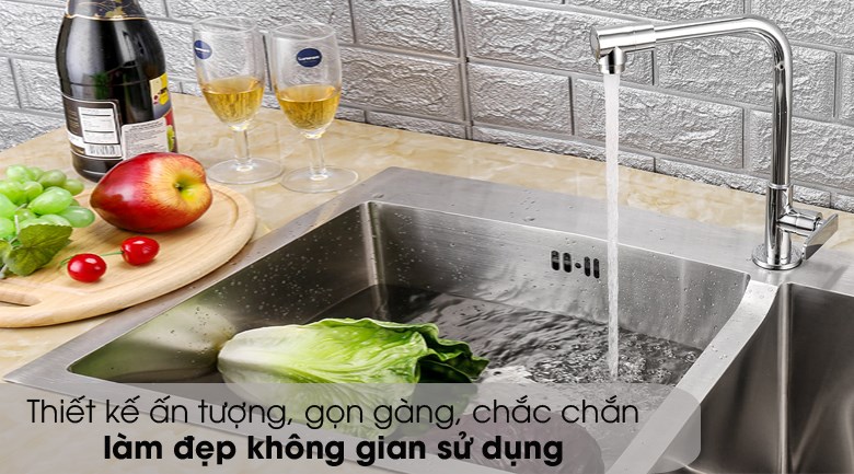 Vòi rửa chén tăng áp đồng Eurolife EL-RC04
