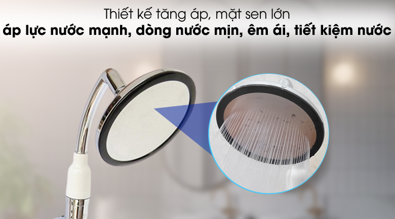 Cơ chế tăng áp của vòi sen