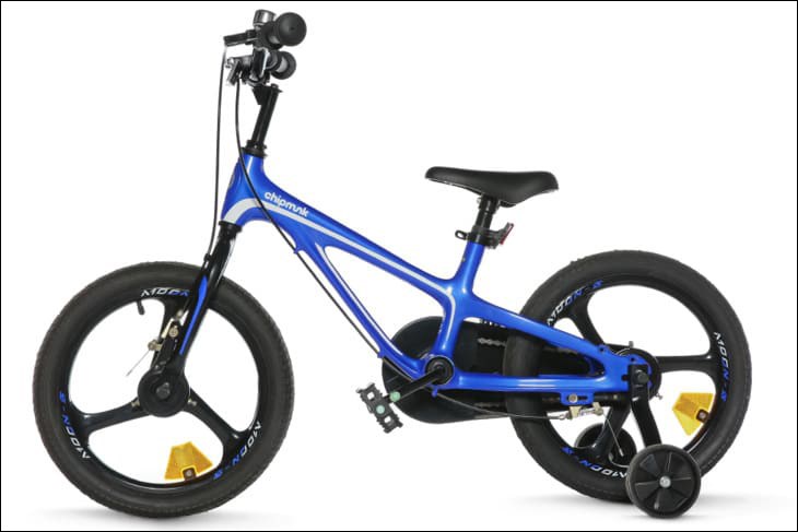 Xe đạp trẻ em Chipmunk CM16-5P 16 inch được trang bị khung sườn làm từ thép chắc chắn, chịu lực tốt, chống biến dạng