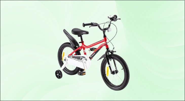 Xe Đạp Trẻ Em Chipmunk MK CM16-1 có kiểu dáng năng động, khỏe khoắn với sắc đỏ đầy mạnh mẽ