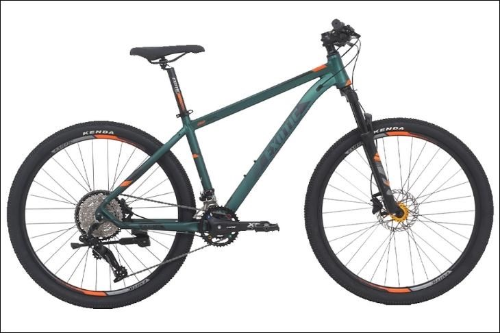 Xe đạp địa hình MTB Exotic 2612 SLX 27.5 inch có ngoại hình thu hút cùng nhiều linh kiện chất lượng cao