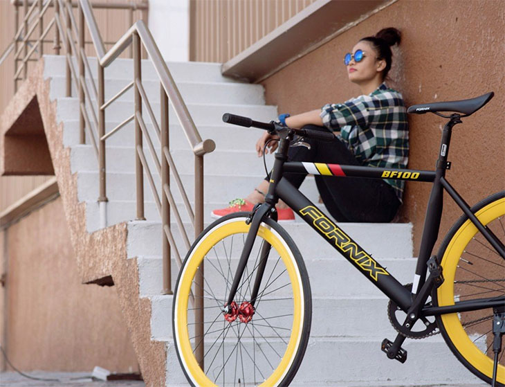 Lắp hệ thống phanh cho xe Fixed Gear để đảm bảo an toàn khi tập luyện