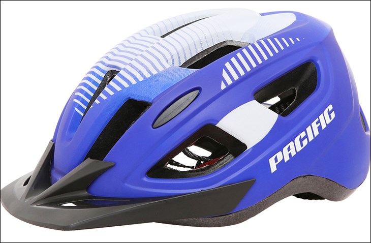 Đội mũ bảo hiểm xe đạp Pacific SP-J128 Size L Xanh Dương Đậm để đảm bảo an toàn khi đạp xe