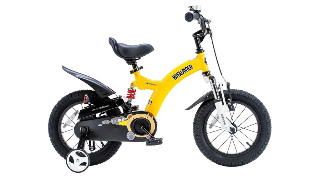 Xe đạp trẻ em RoyalBaby Flying Bear RB18B-9 18 inch Vàng mang phong cách cá tính, thời trang