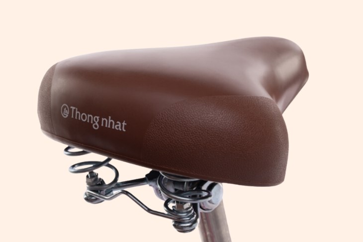Xe đạp đường phố City Thống Nhất LD 24-01 24 inch có yên xe bản lớn êm ái cho người dùng thoải mái khi điều khiển xe