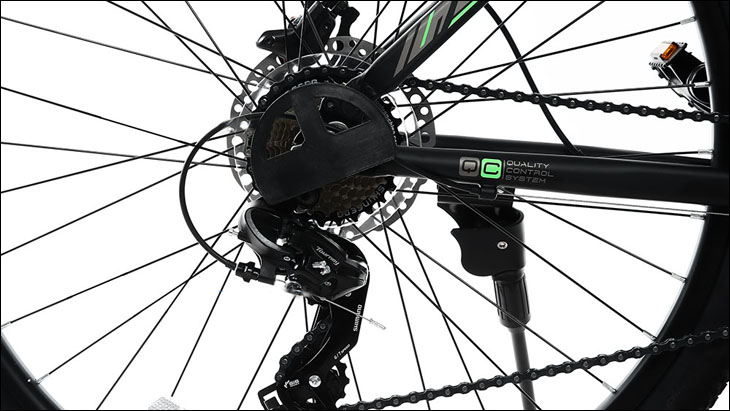 Xe đạp địa hình MTB Totem W790 27.5 inch Size M được trang bị bộ truyền động Shimano chuyển tốc linh hoạt