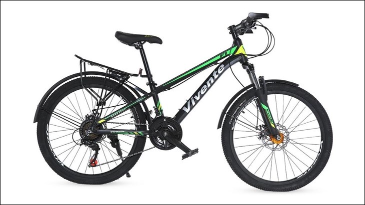Xe đạp địa hình MTB Vivente 24F1 24 inch phù hợp để khám phá, đạp xe leo núi, rèn luyện sức khỏe