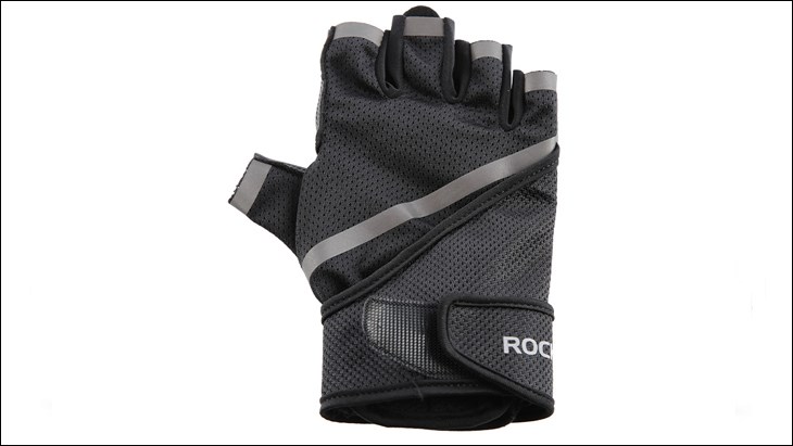 Găng tay thể thao hở ngón RockBros S172 Size L Đen giúp bạn chống nắng, chống gió, hạn chế va quẹt cành cây, chướng ngại khi di chuyển