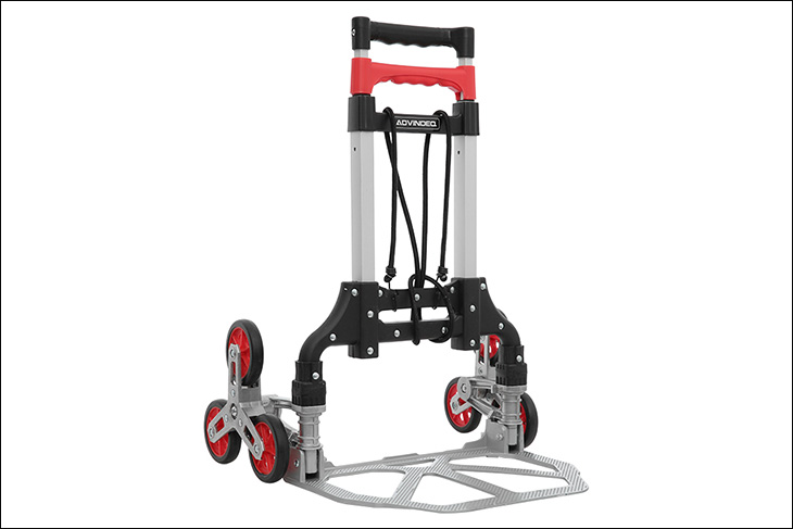 Xe kéo đẩy leo cầu thang Advindeq TL-35/70 giúp người dùng dễ dàng vận chuyển hàng hóa lên cầu thang