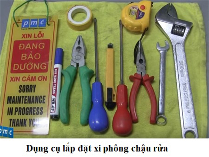 Chuẩn bị dụng cụ