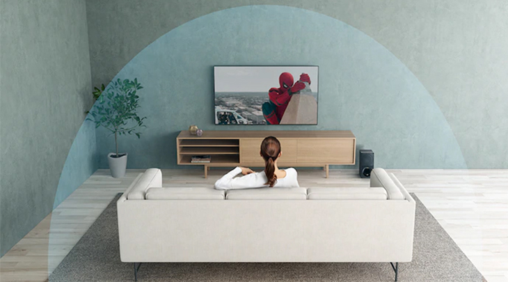 Android Tivi Sony 4K 43 inch KD-43X8000H hỗ trợ công nghệ Dolby Atmos đem lại âm thanh rõ nét, chất lượng cao đa chiều.