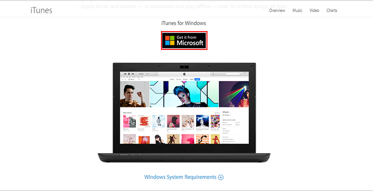 Hướng dẫn cài đặt Itunes cho máy tính Windows