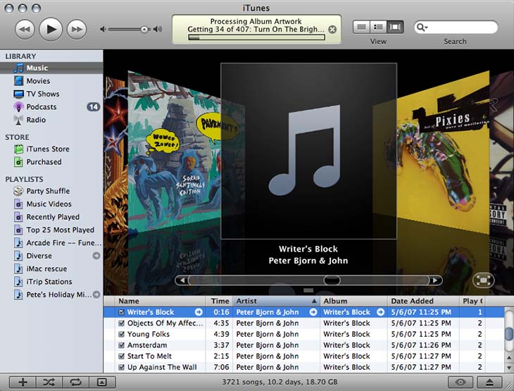 iTunes Player
