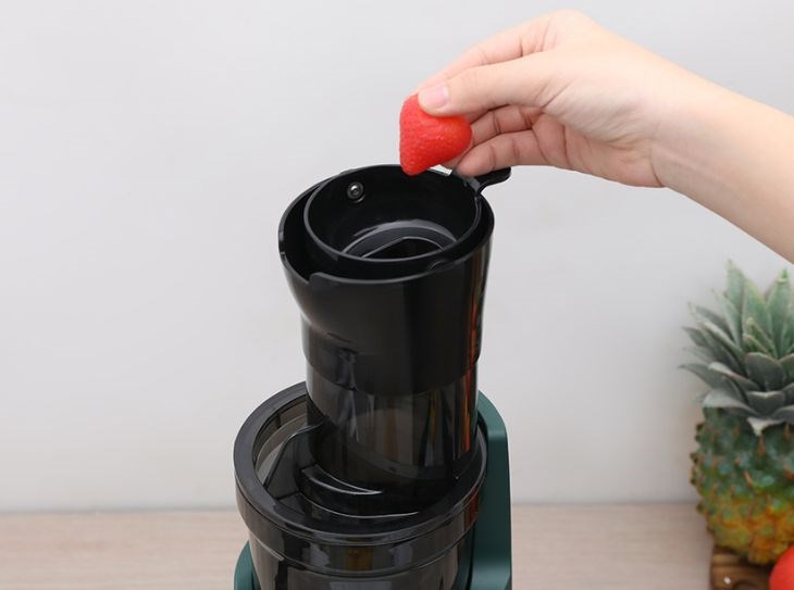Nên sử dụng máy ép chậm theo nguyên tắc: Mềm trước, cứng sau, ít xơ trước, nhiều xơ sau.
