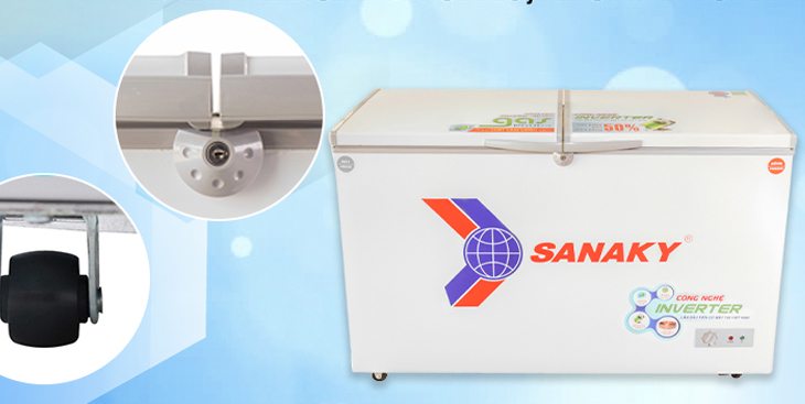 Tủ đông Sanaky Inverter 280 lít VH-4099W3