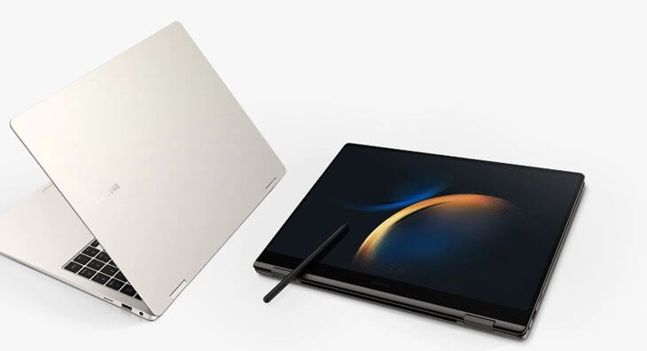 Galaxy Book3 360 có kiểu dáng mỏng nhẹ và trang nhã, dễ dàng mang theo đến bất cứ nơi đâu mà bạn muốn