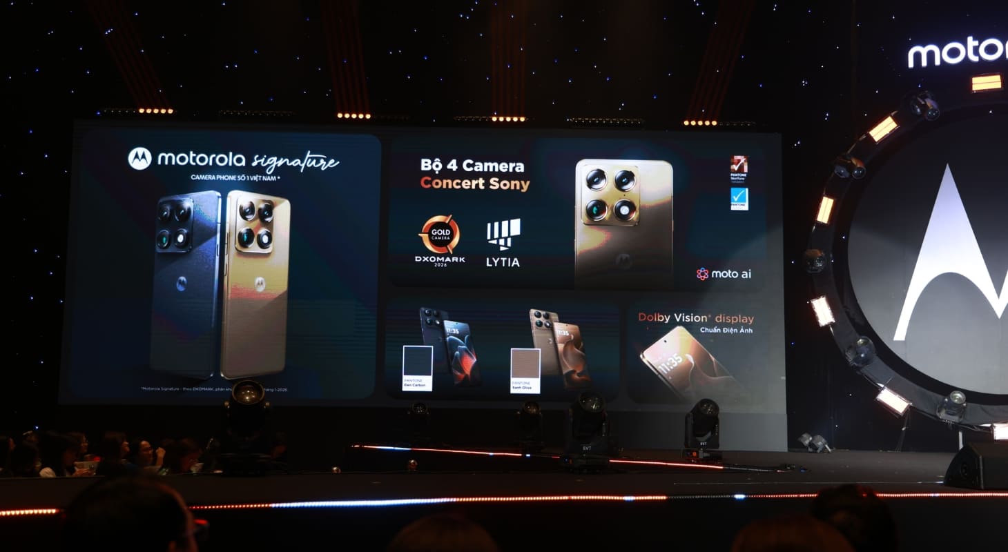 motorola Signature được ra mắt tại Việt Nam