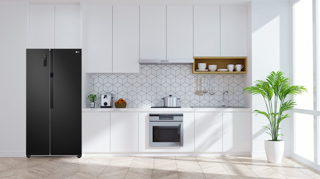 Tủ lạnh LG Inverter 519 lít Side By Side GR-B256BL giúp tiết kiệm điện năng vượt trội